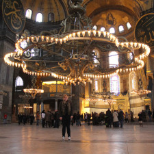 Inside the Hagia Sofia - Istanbul